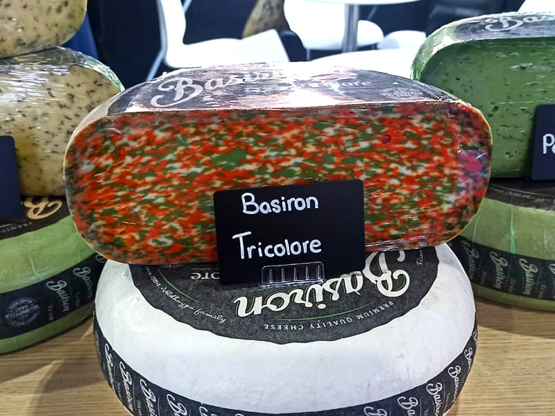 Basiron Tricolore Three-Colored Cheese