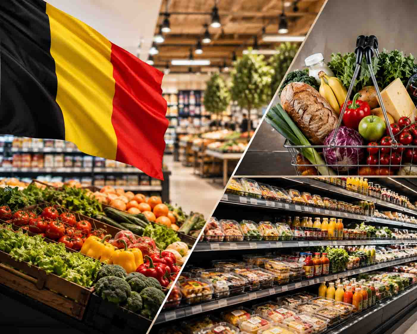 Top 10 Supermarket Chains in Belgium: A Brief Overview